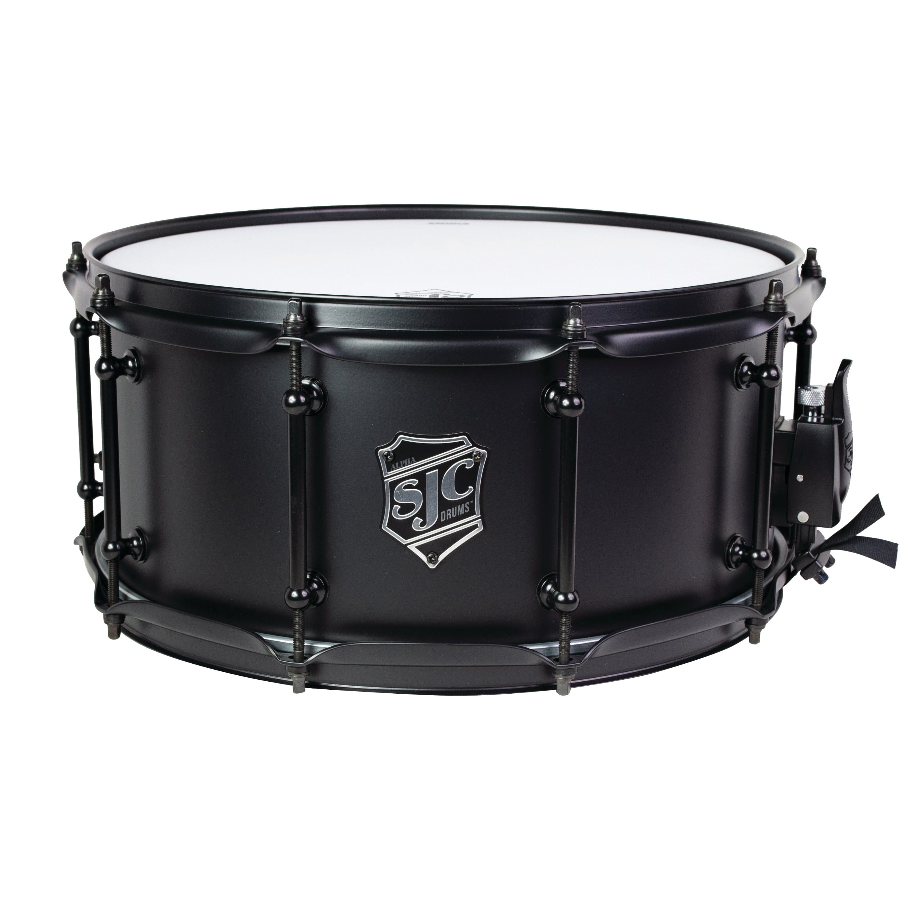 SJC Custom Drums - Alpha Black Steel Snare, 6.5 inch. x 14 inch. price history on PriceWatchPro