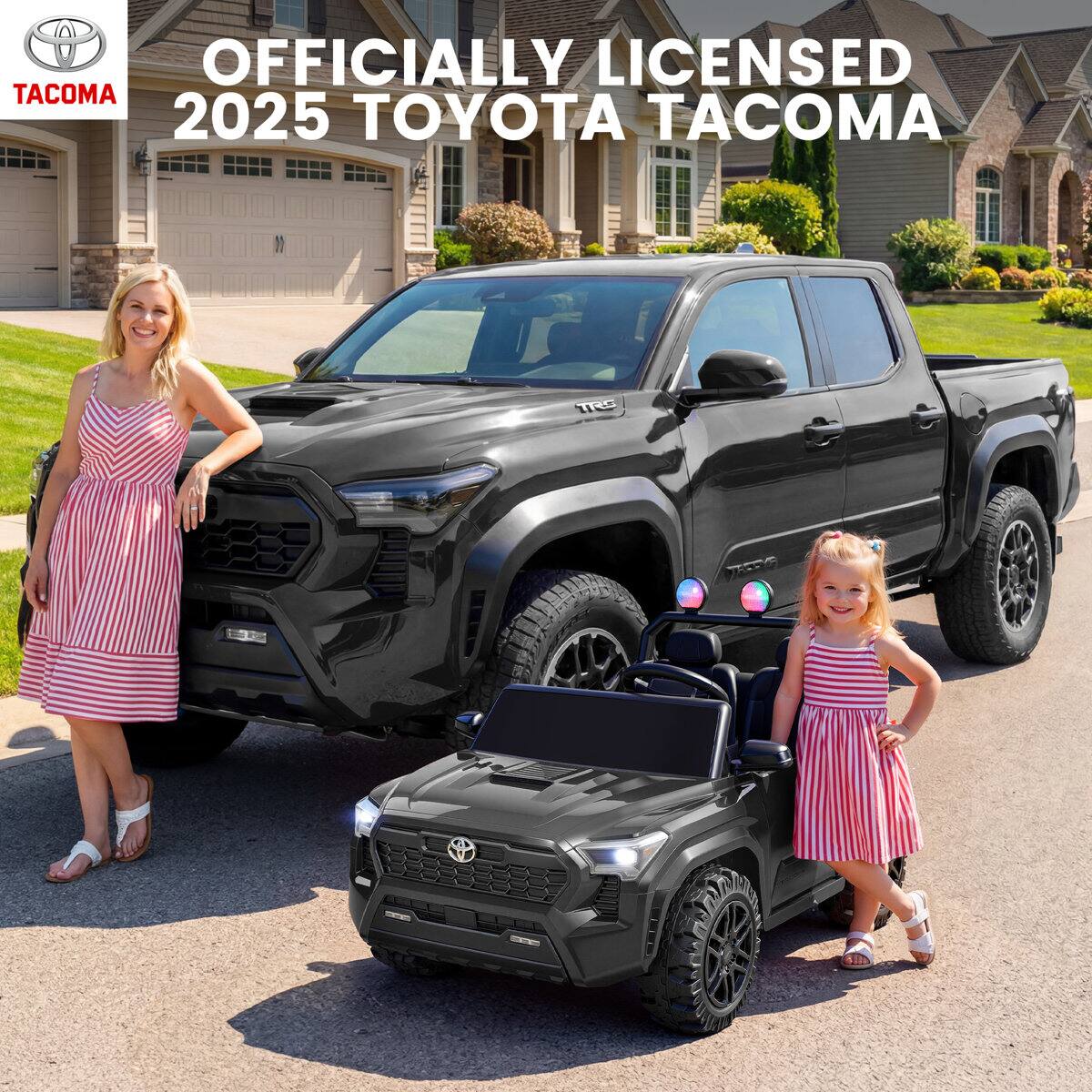 OFFICIALLY LICENSED  
2025 TOYOTA TACOMA  
TACOMA
