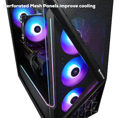 iBUYPOWER Slate Gaming Desktop PC AMD Ryzen 7 9800X3D, AMD Radeon iBUYPOWER Slate Gaming Desktop PC AMD Ryzen 7 9800X3D, AMD Radeon