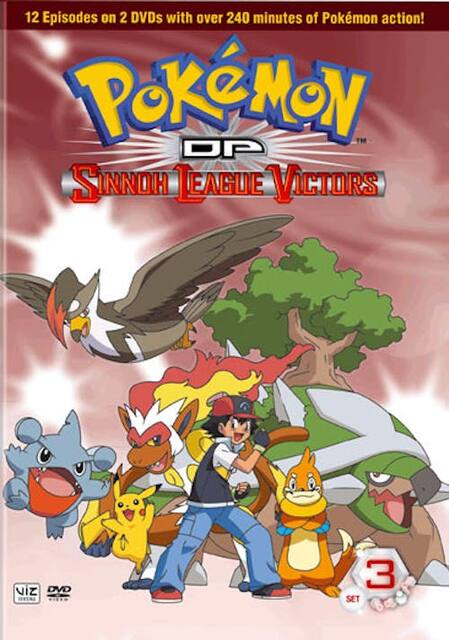 Pokemon Dp Sinnoh League Victors Set 3 2 Discs Dvd Best Buy