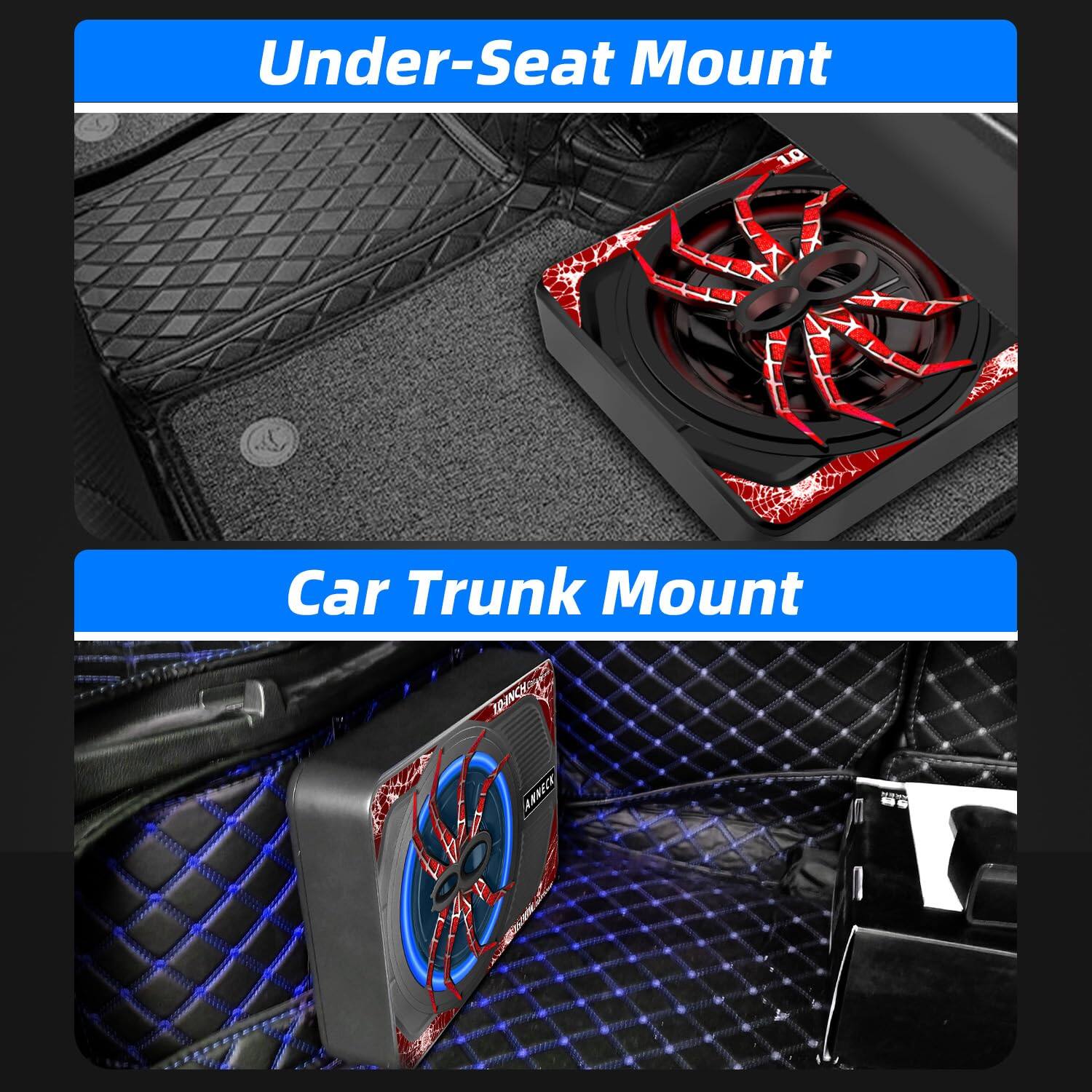Under-Seat Mount

Car Trunk Mount