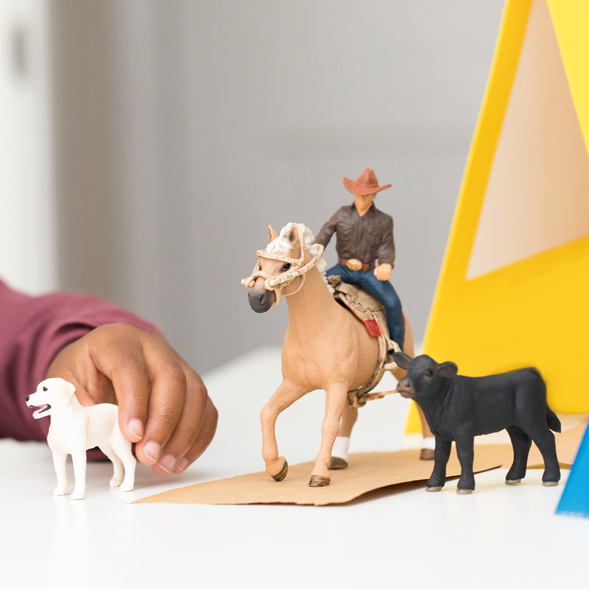 Alt View 1. Schleich - Farm World: Western Riding Adventures.