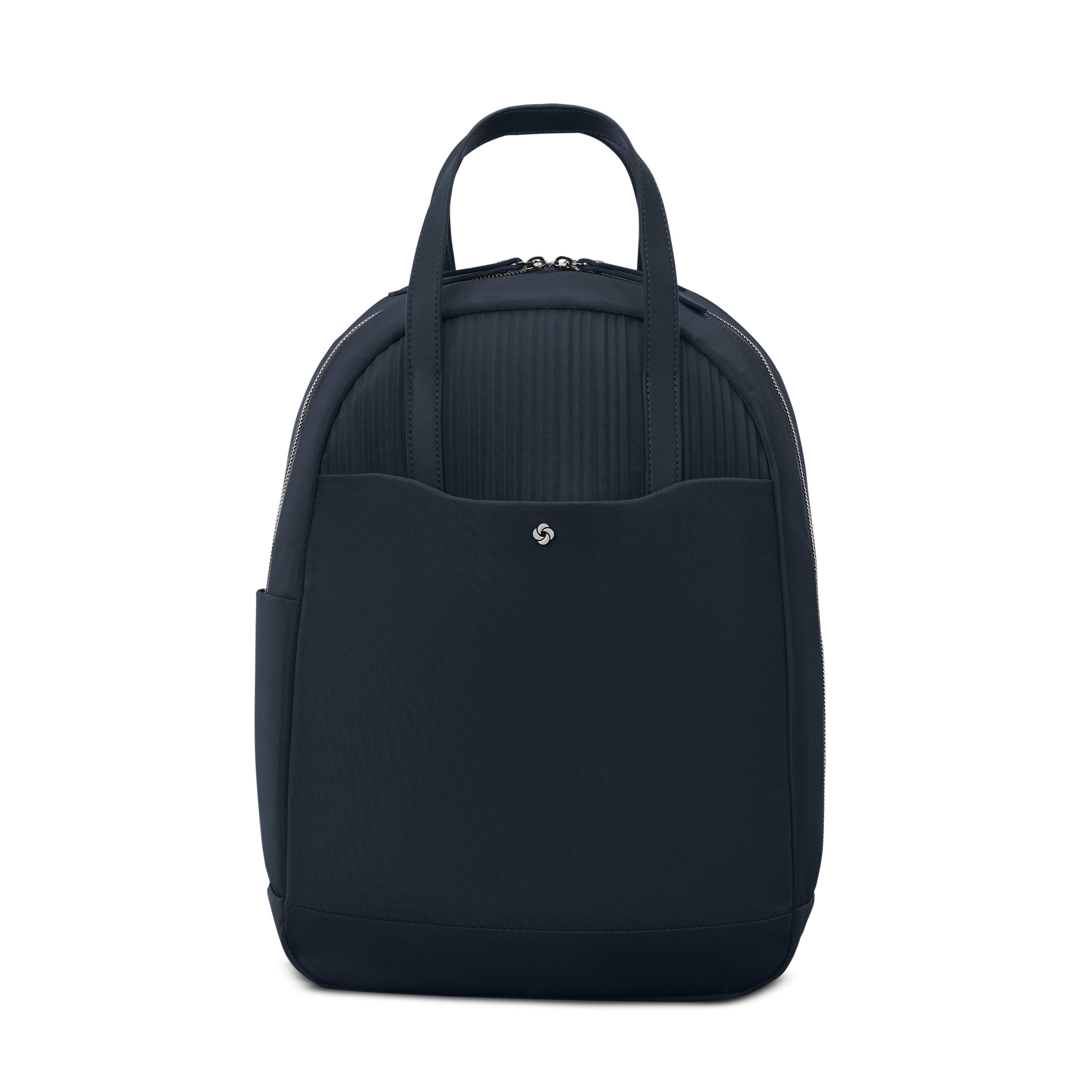 Angle. Samsonite - Silhouette 18 B&A Womens Backpack - DEEP NAVY.