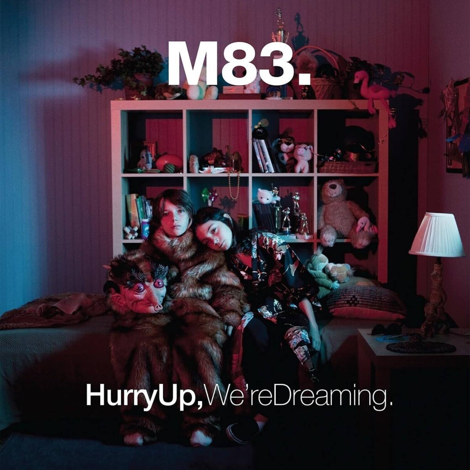 M83 - Hurry Up, We're Dreaming - Transparent Pink & Blue Vinyl   - VINYL LP