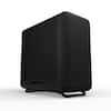 Front. HYTE - HYTE X50 Air Modern Performance ATX Mid-Tower PC Gaming Case - Pitch Black.