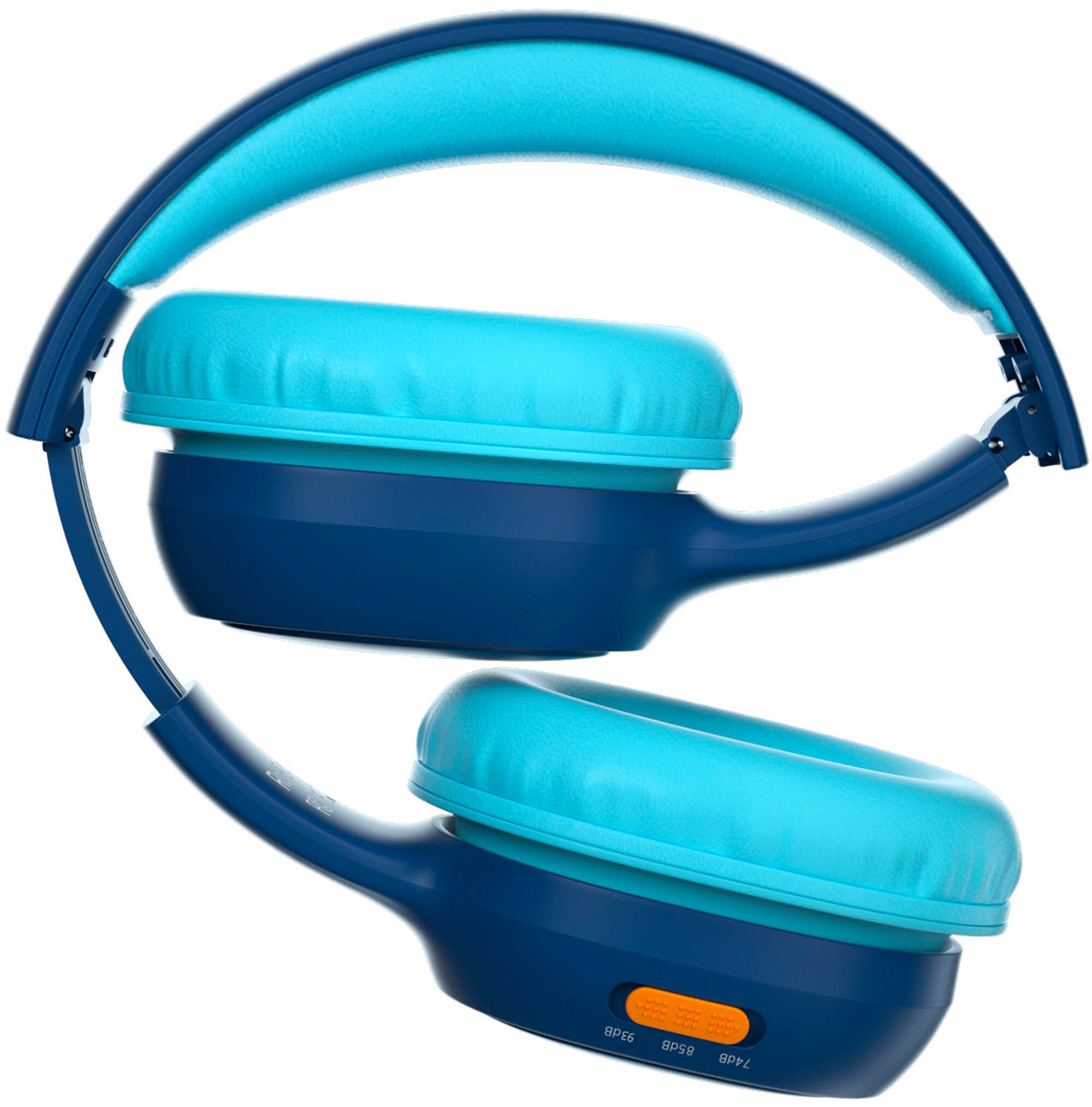 The text on the image reads "6 85dB 74dB." This information likely refers to the sound level or volume of the headphones. The first number "6" could be a reference to the size of the headphones, while the numbers "85dB" and "74dB" represent the sound level in decibels. The headphones are designed to provide a comfortable listening experience at these sound levels.