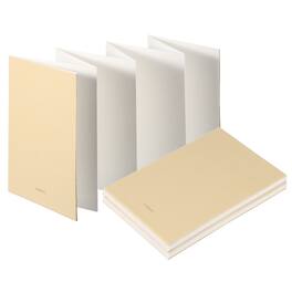 Unique Bargains - 2pcs Concertina Sketchbook, 7.5x5.2in 16 Sheets 300GSM Unfold 103cm Blank Travel Journal for Drawing - Khaki