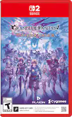 2 NINTENDO SWITCH GRANBLUE FANTASY Relink ENDLESS RAGNAROK TEEN ADOLESCENTES T ESRB PLAION Cygames 40 GB Full game download via internet required. See back. GAME-KEY CARD Tlchargement du jeu complet (40 Go) via Internet ncessaire. Voir OU verso. CARTE CL DE JEU support.nintendo.com/switch2/gamekeycard