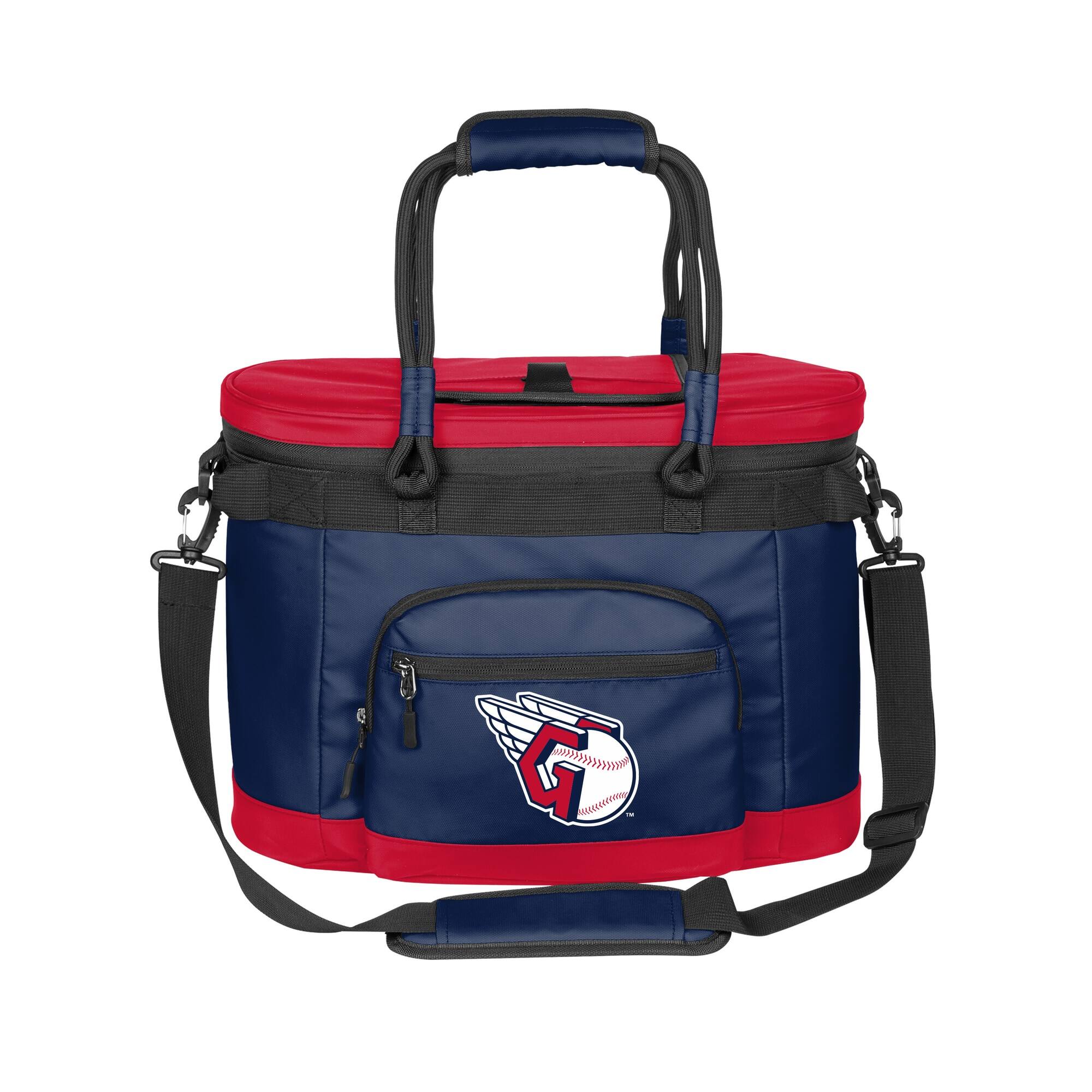 Logo Brands - Cleveland Guardians 35 Can Flex Cooler - Navy