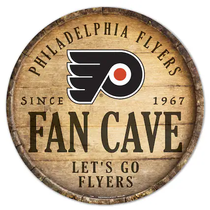 PHILADELPHIA FLYERS
SINCE 1967
FAN CAVE
LET'S GO FLYERS