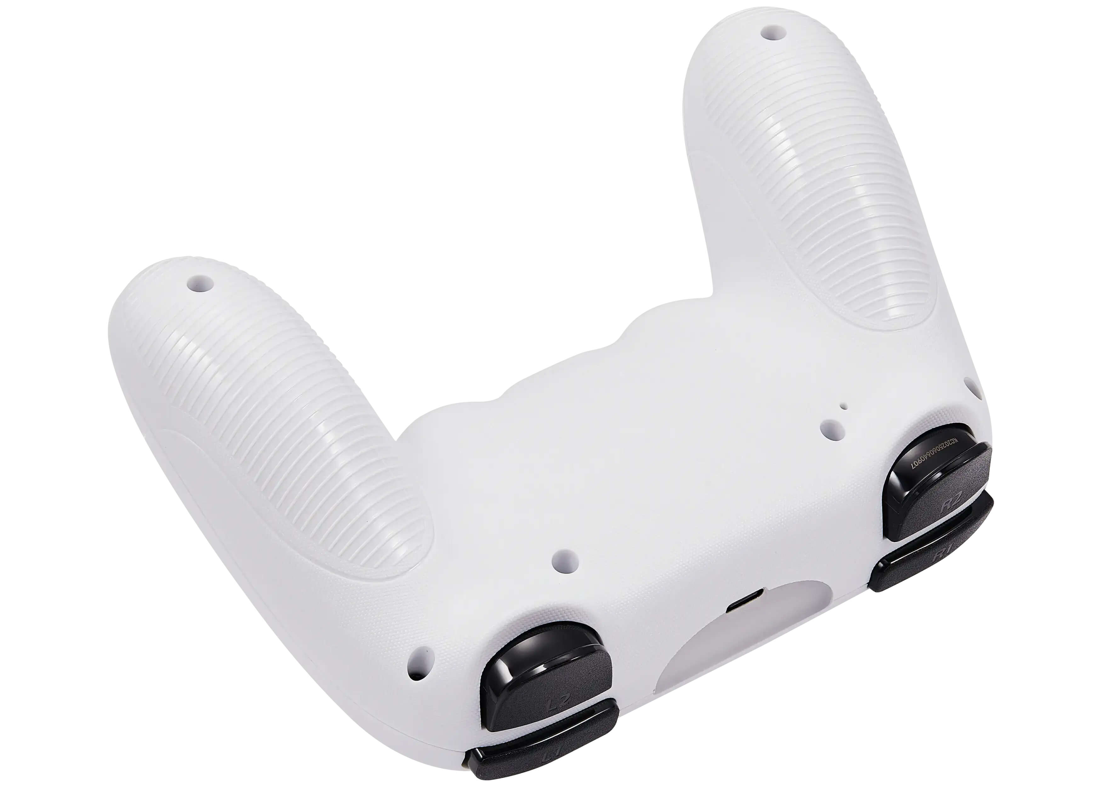 Alt View 4. Dobe - Wireless Bluetooth Controller Compatible For PlayStation 4 PS4 - White - White.