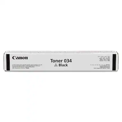 Canon
Toner 034
Black
DO NOT STAND / NE PAS METTRE DEBOUT / NICHT AUFRECHT STELLEN / NO COLOCAR VERTICALMENTE / NON POSZIONARE IN VERTICALE / NÃO COLOQUE NA VERTICAL / ไม่ให้ตั้งตรง
For Pour Para Per Voor 画像RUNNER C1225
Color imageCLASS MF10C / 20C
Color / Couleur / Farbe / Colore
Black / Noir / Schwarz
Negro / Nero / Zwart / Preto