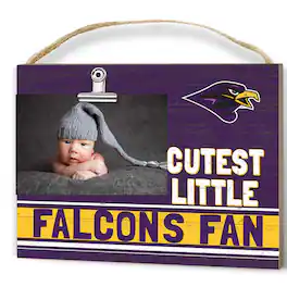 Jardine - Montevallo Falcons 8'" x 10" Cutest Little Team Logo Clip Photo Frame - Purple
