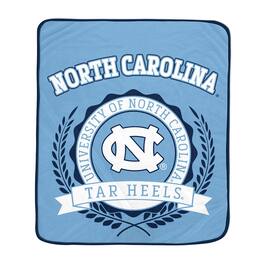 Pegasus - North Carolina Tar Heels 50" x 60" University Crest Ultra Soft Blanket - Multicolor