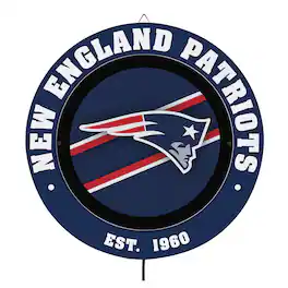 Evergreen Enterprises - 15" LED Round Metal Lit Wall Sign - Multicolor