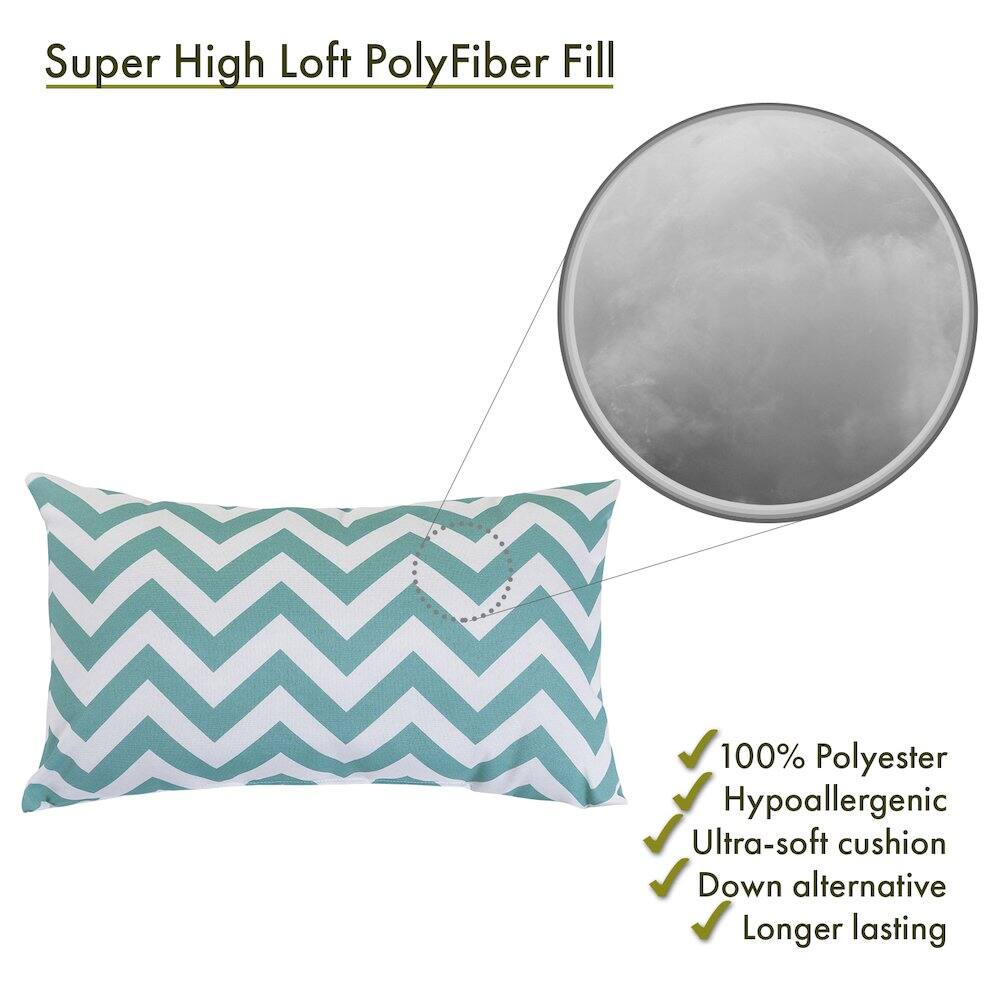 Super High Loft PolyFiber Fill

- 100% Polyester
- Hypoallergenic
- Ultra-soft cushion
- Down alternative
- Longer lasting