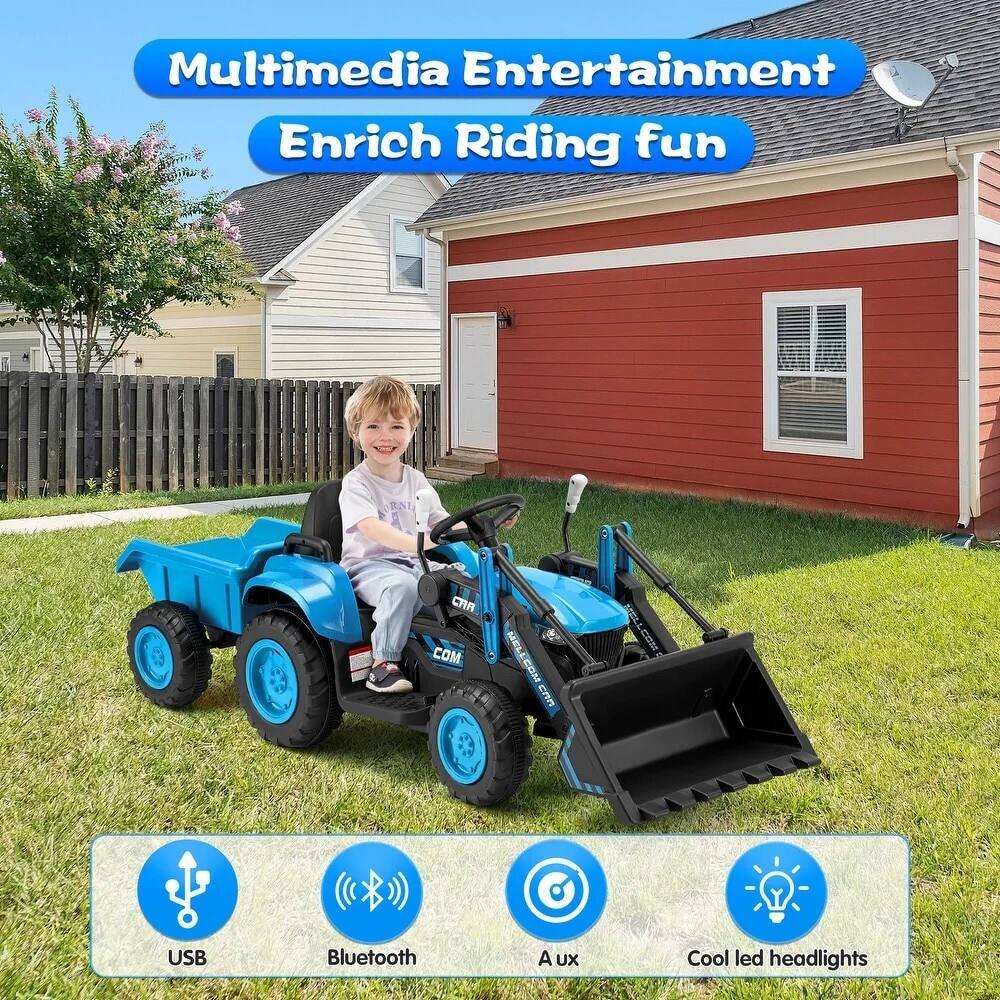 Multimedia Entertainment  
Enrich Riding Fun  

- USB  
- Bluetooth  
- AUX  
- Cool LED headlights