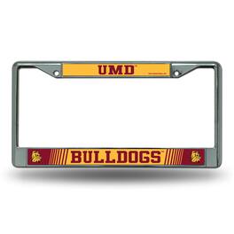 Rico Industries - Minnesota Duluth UMD Bulldogs Chrome Metal License Plate Frame - Multi