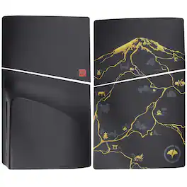 MobileSentrix - Ghost of Yotei - Faceplate Covers (Top & Bottom) Replacement Compatible For PlayStation 5 Pro Disc Edition PS5 - Black