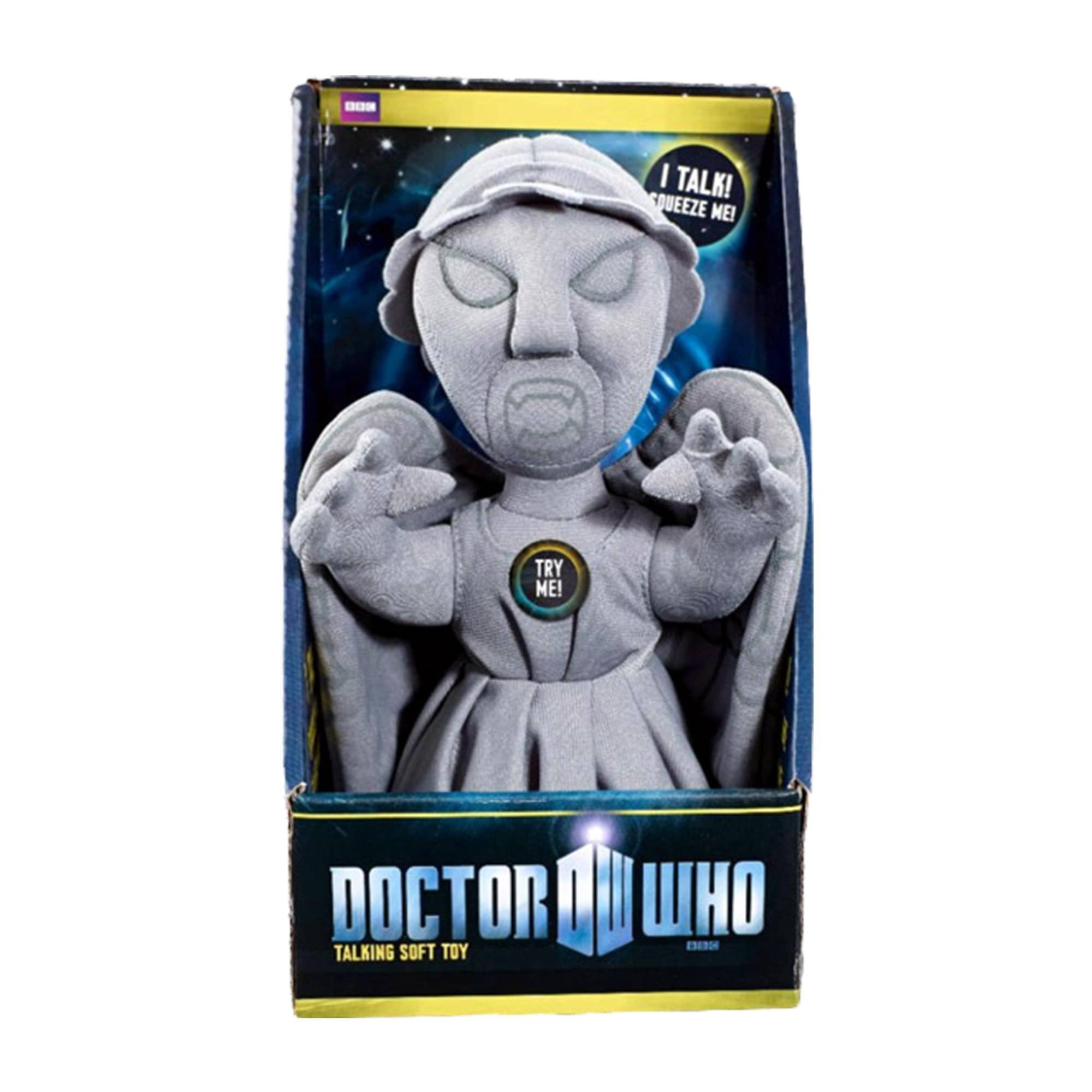 -3 I TALK! SQUEEZE ME! I TRY ME! DOCTOR WHO TALKING SOFT TOY