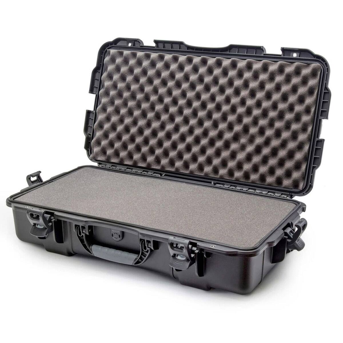 Front. NANUK - Nanuk 980 Waterproof Hard Case with Cube Foam Insert, Black.