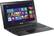 Angle Standard. Asus - 11.6" Touch-Screen Laptop - 4GB Memory - 320GB Hard Drive - Black.