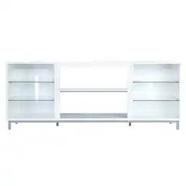 Manhattan Comfort - Brighton Modern 60" TV Stand - White