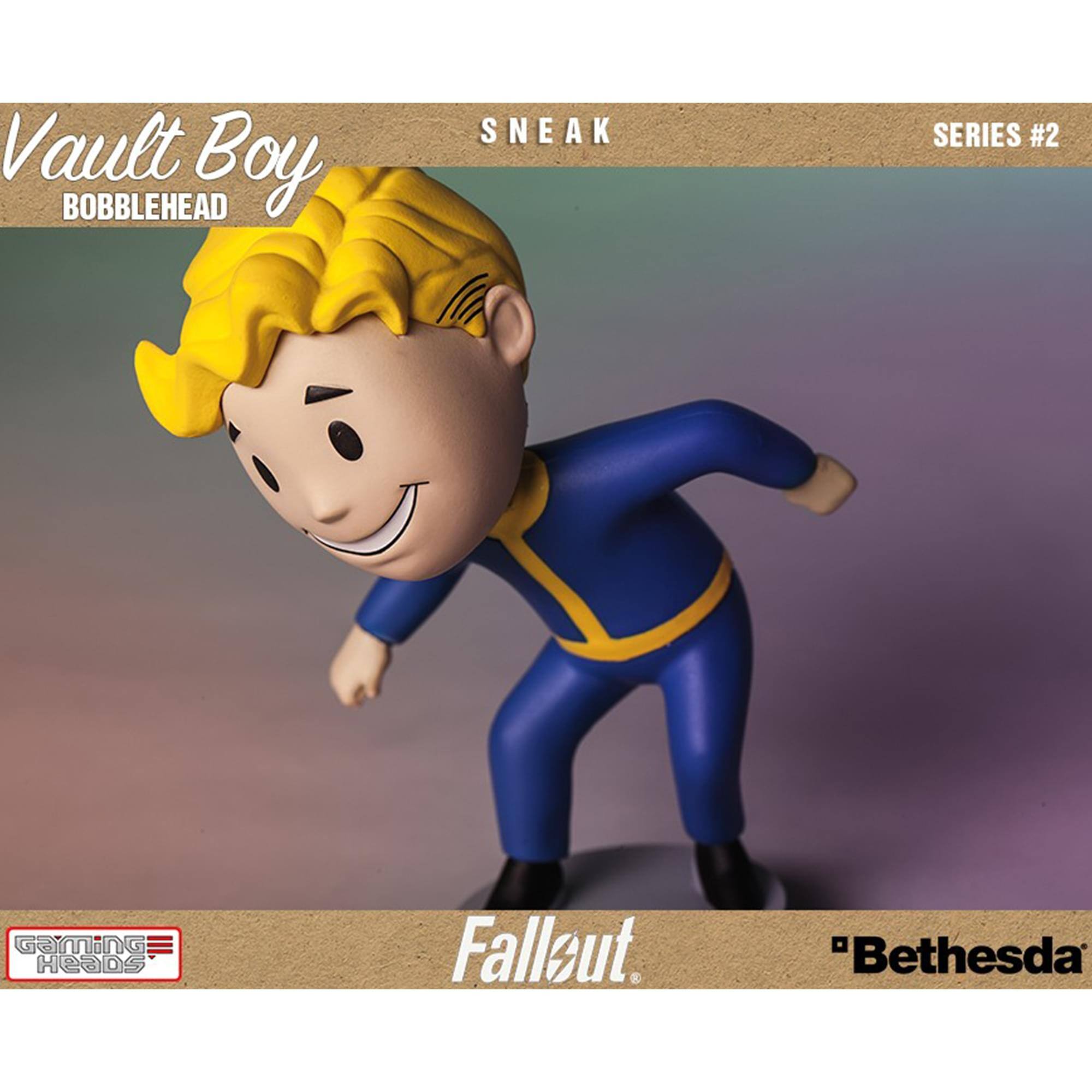 Vault Boy BOBBLEHEAD SNEAK SERIES #2 GOMinG HeaDS Fallut. "Bethesda"