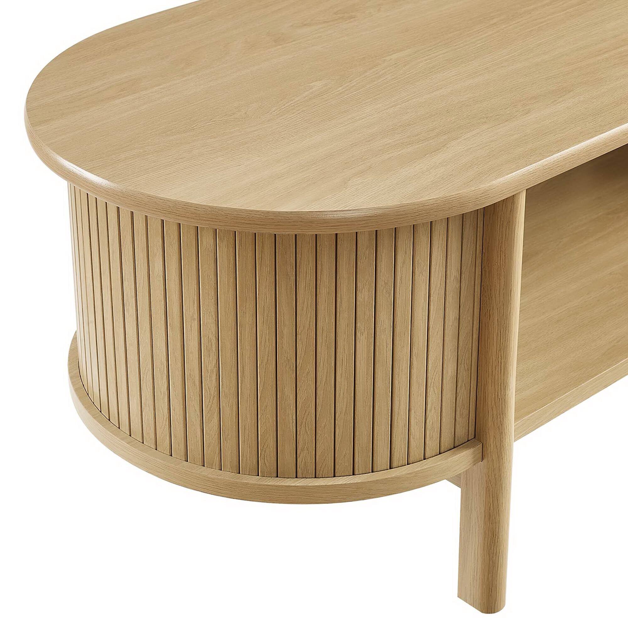 Alt View 5. Modway - Cadence Coffee Table by Modway - Oak.
