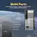 Multi Ports
Drive multiple displays. Connect to a big screen TV. Use your favorite USB accessories.
- DisplayPort™ 1.4
- HDMI 2.1
- 2x USB 3.2 Type-A
- 2x USB 2.0 Type-A
- RJ45
- Power Button
- Global Headset Jack
- 2x USB 2.0 Type-A
- USB 3.2 Type-C
- USB 3.2 Type-A
DELL