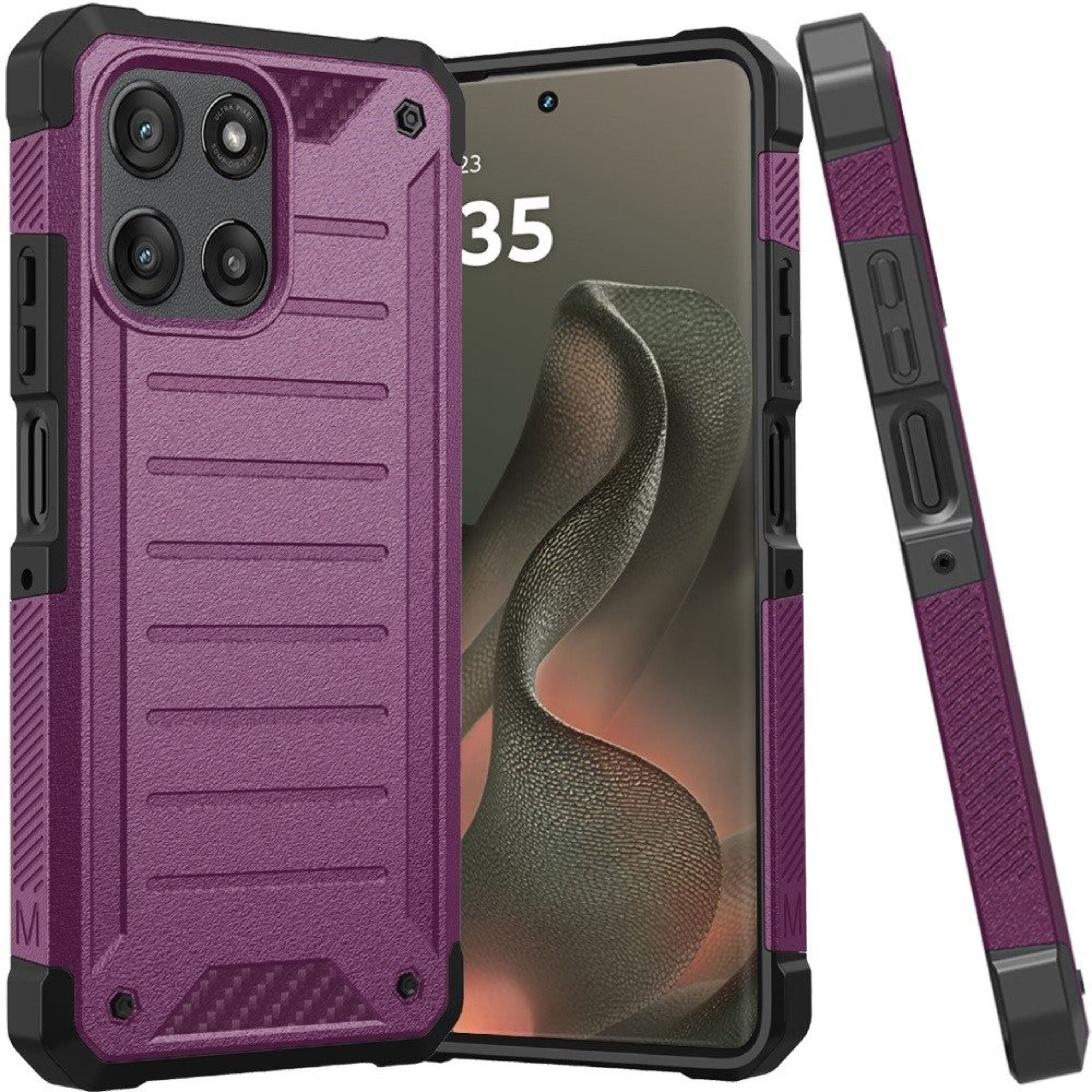 Kitcheniva - Premium Shock-Resistant Phone Case For Motorola Edge 2026 - Dark Purple