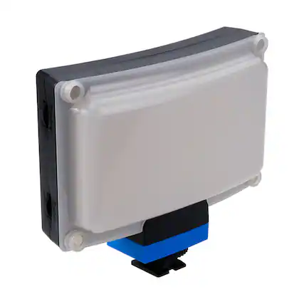 Front. Fotodiox - FACTOR Radius Pico Wide Angle Light - 3x5 in Curved Bicolor Dimmable Camera Light.