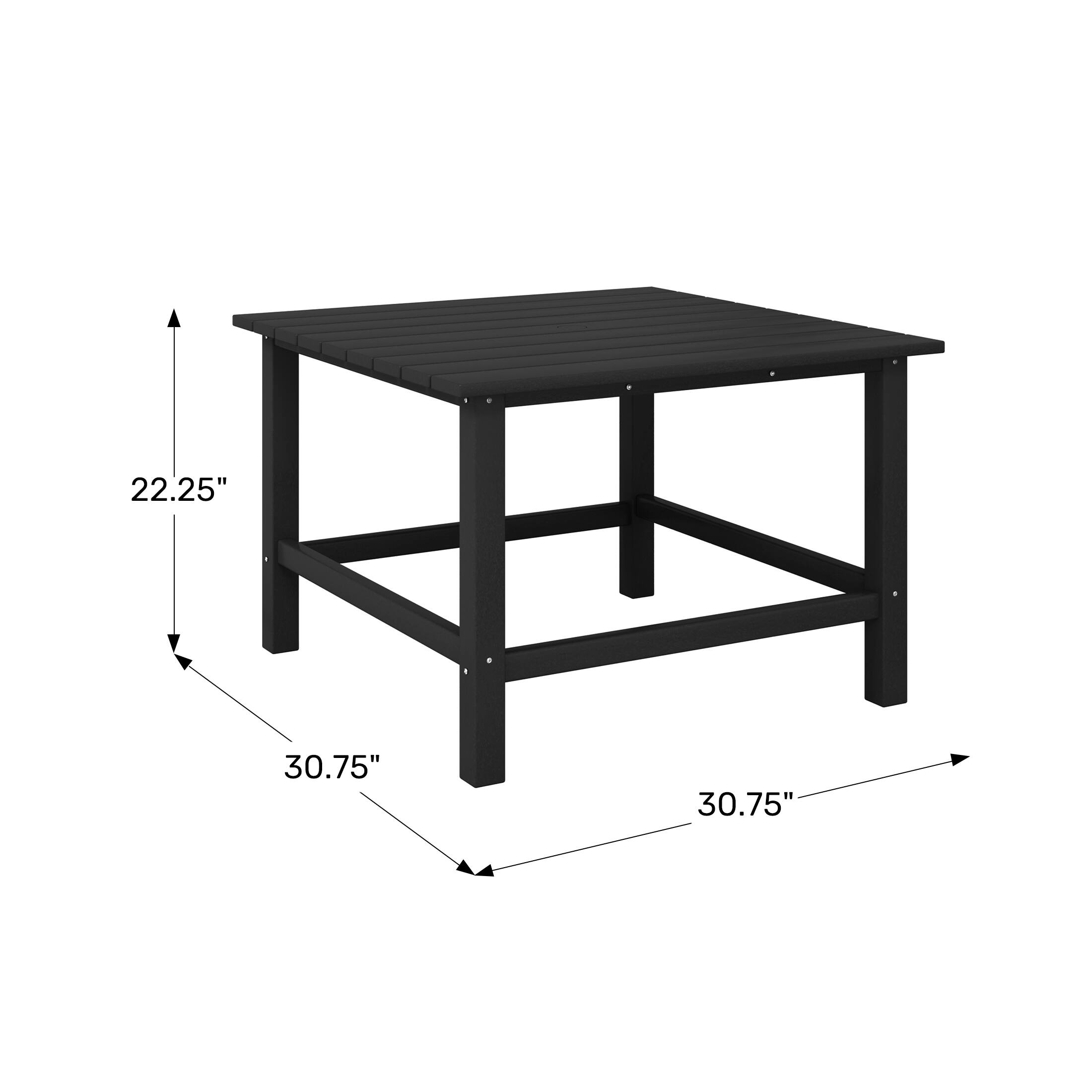 22.25" x 30.75" x 30.75"