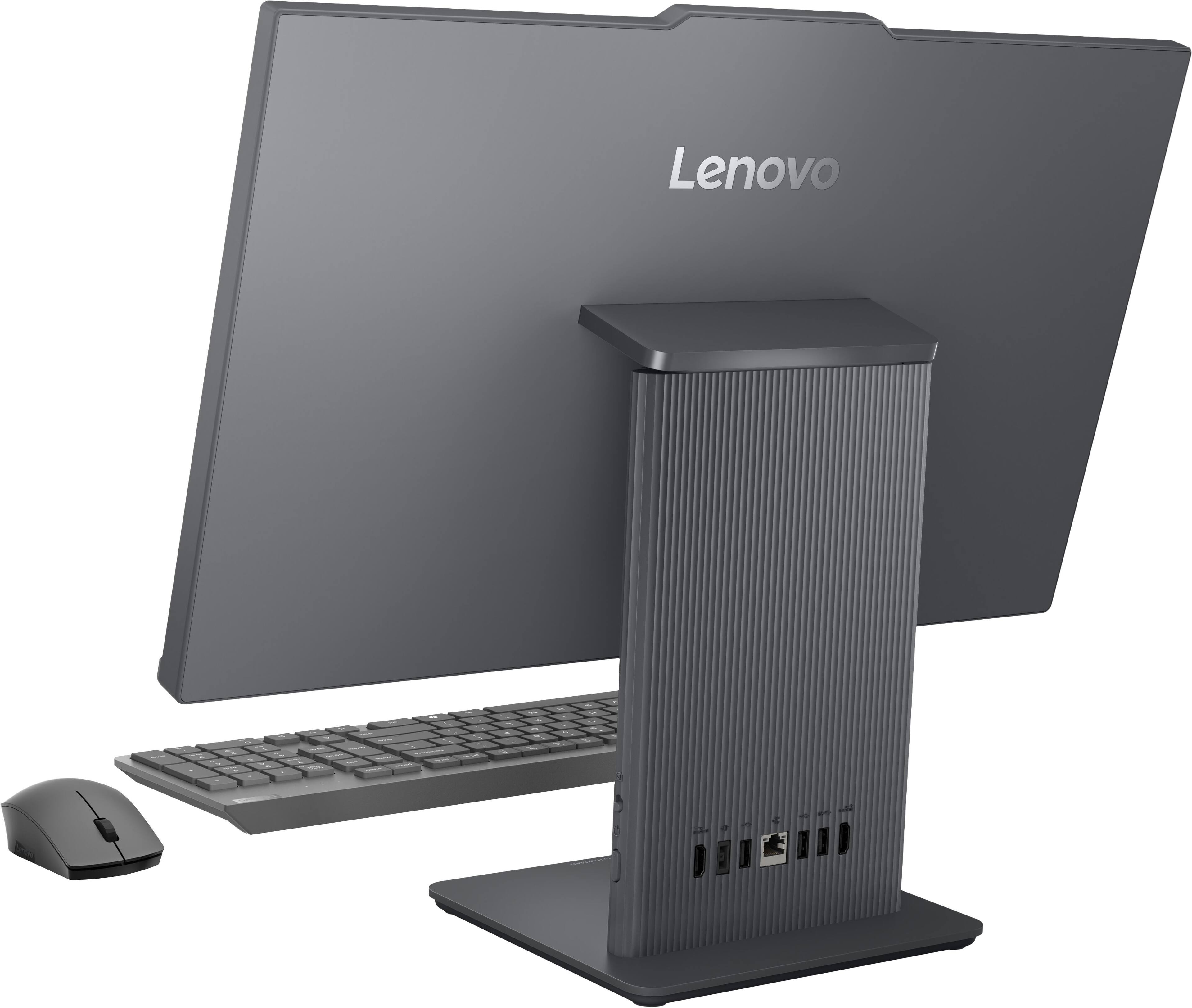 Alt View 1. Lenovo - IdeaCentre AIO 23.8" 2K IPS All-In-One Desktop - Core Ultra 5 Processor 226V 2024 - 16GB Memory - 512GB Storage - Luna Grey.