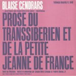 Front Standard. Prose du Transsiberien et de La Petite Jeanne [CD].