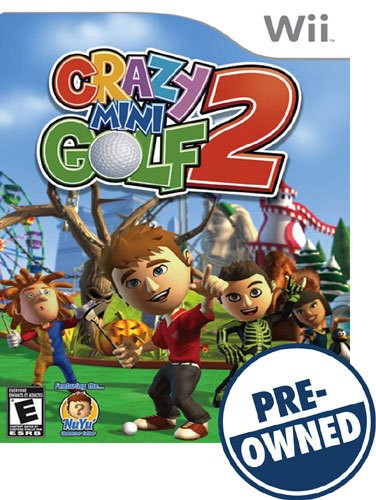 Konijn Uitrusten Bedankt Best Buy: Crazy Mini Golf 2 — PRE-OWNED Nintendo Wii 89021900220