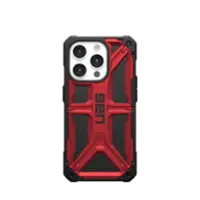 UAG - Monarch Series Case with Magsafe for Apple iPhone 15 Pro - Crimson - Front_Zoom