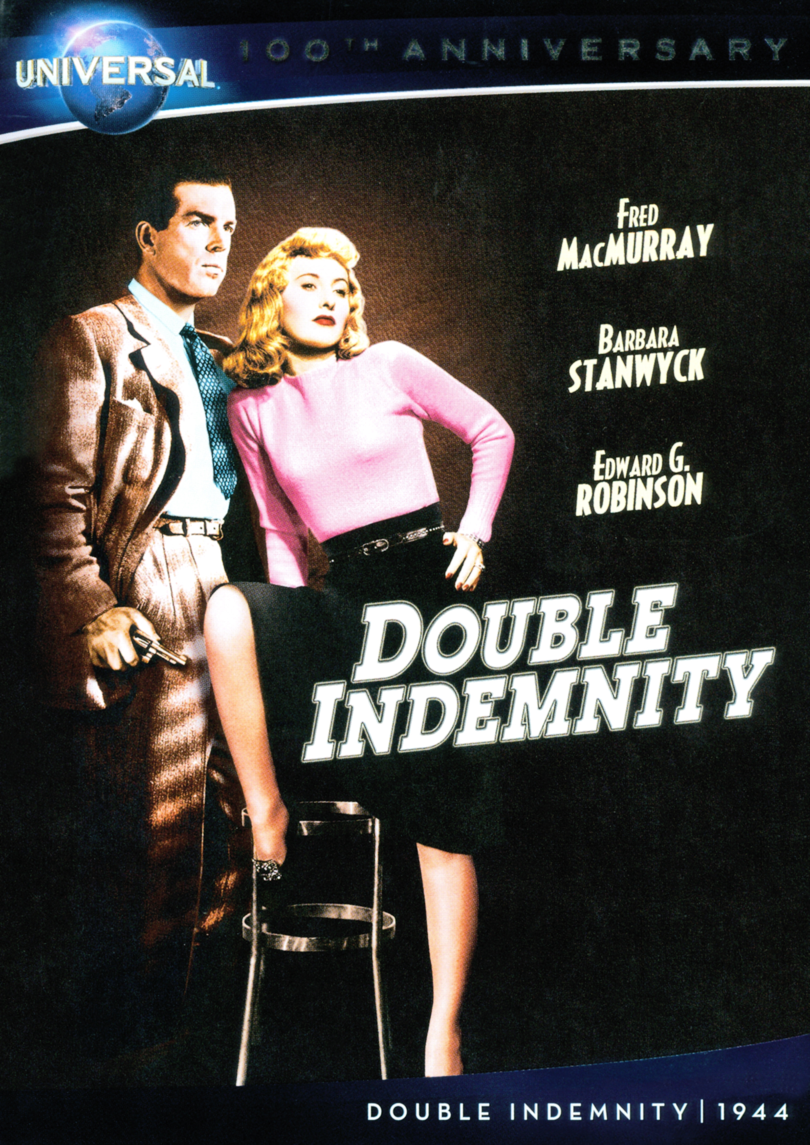 Vintage Look Reproduction Metal Sign 1944 Double Indemnity 