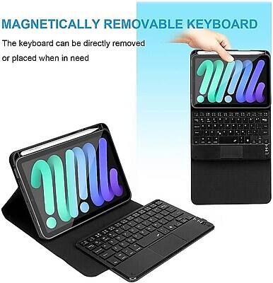 MAGNETICALLY REMOVABLE KEYBOARD  
The keyboard can be directly removed or placed when in need