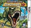 Front Detail. Combat of Giants: Dinosaurs 3D - Nintendo 3DS.