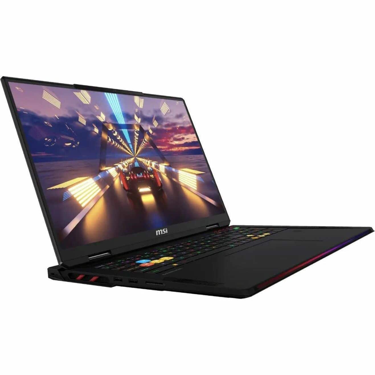 Alt View 28. MSI - Raider 18HX AI 18" 120Hz Gaming Laptop UHD+ miniLED - Intel Core Ultra 9 285HX with 64GB Memory - RTX 5080 - 4TB SSD - Core Black, Black.