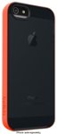 Front Standard. Belkin - Grip Candy Sheer Case for Apple® iPhone® 5 and 5s - Hazard/Blacktop.