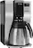Angle. Mr. Coffee - 10-Cup Coffee Maker with Thermal Carafe - Stainless-Steel/Black.