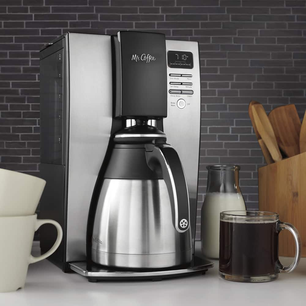 Mr. Coffee 10Cup Coffee Maker with Thermal Carafe StainlessSteel