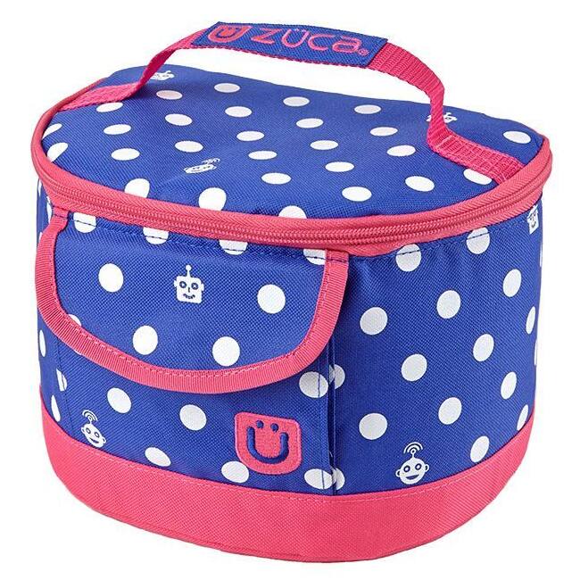 Angle. Zuca - Zuca Lunchbox (Polka Bots).