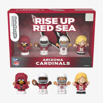LATTIRALE COLLECTOR - RISE UP Little People RED SEA - 00 RNP 00 RED SEA NFL NFL ARIZONA CARDINALS SERIES 1 - 00 00 KISEN RED SEA