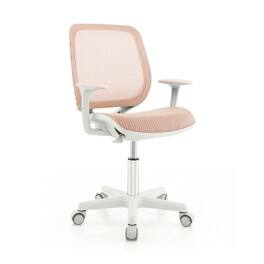 Kadyn - Swivel Mesh Children Computer Chair with Adjustable Height- Kids Chairs for Kids - Pink