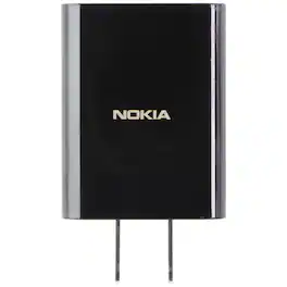 Nokia - USB-A 9V/2A Wall Charger (1-CHUSQ302-097) - Black