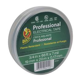 Duck - Professional Grade 0.75 in. W X 66 ft. L Green Vinyl Electrical Tape Pack of 12