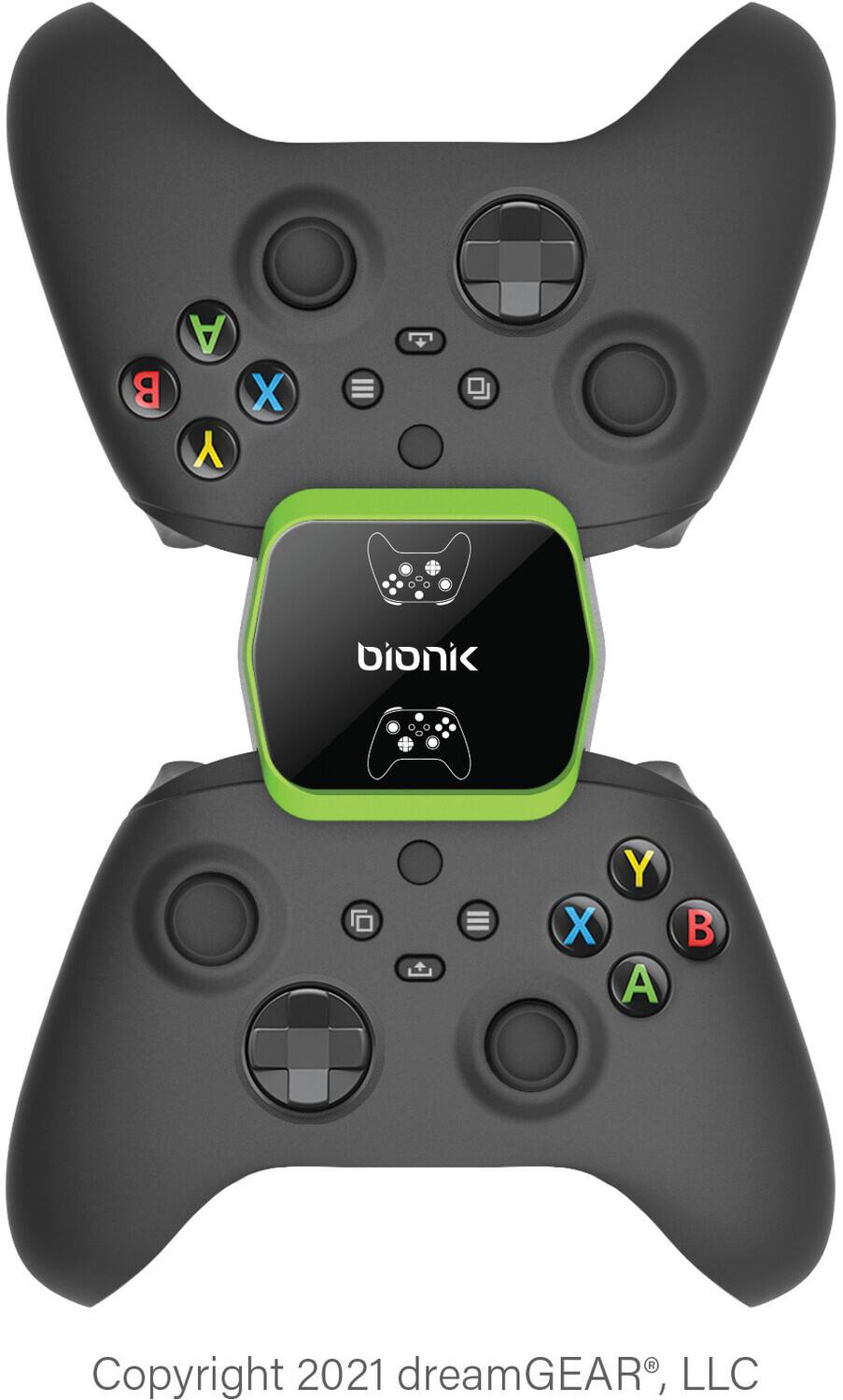 B A Y X bionic X Y A B
Copyright 2021 dreamGEAR, LLC